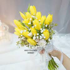 [FLOT200] Bó Hoa Tulip Vàng