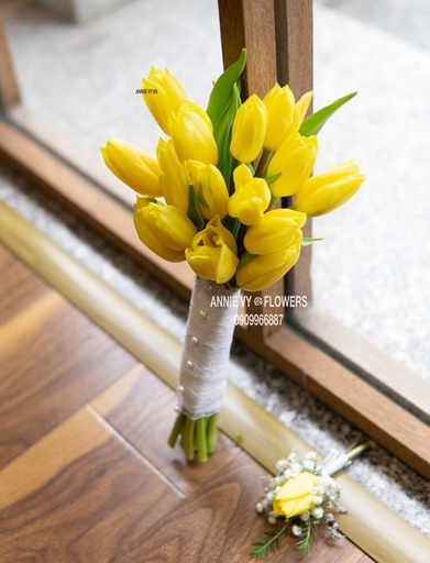 [FLOT041] Bó Hoa Tulip Vàng