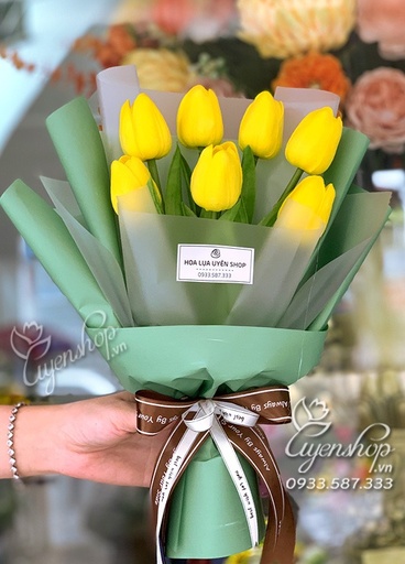 [FLOT280] Bó Hoa Tulip Vàng