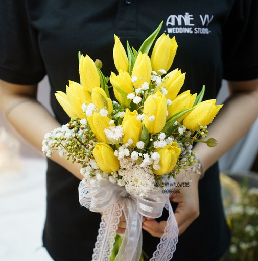[FLOT389] Bó Hoa Tulip Vàng