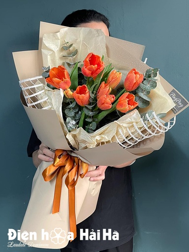[FLOT045] Bó Hoa Tulip Đỏ